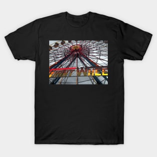 Fairground Retro Big Wheel - Carnival Ferris Wheel T-Shirt